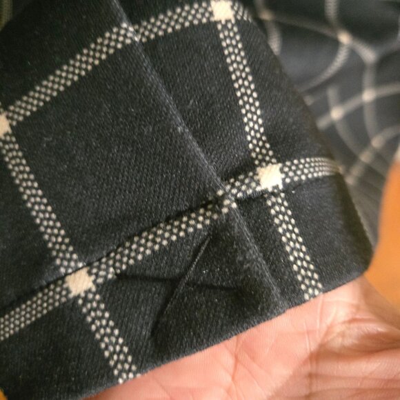 Joie NWOT Windowpane Plaid Swing Coat Pockets Button Front Size XL - Picture 6 of 8